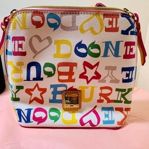 Multi Color Dooney Shoulder Bag